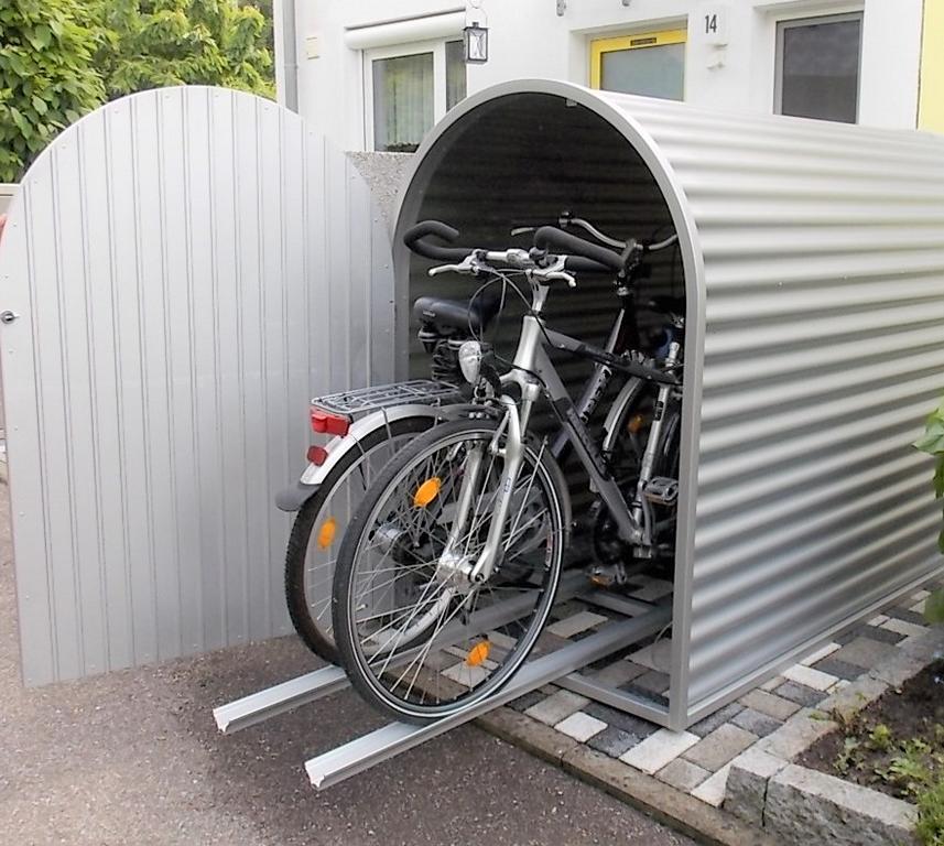 e bike garage abschließbar 4 fahrräder